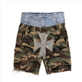 Foreign Hearts “War Ready” Layered Camo Shorts