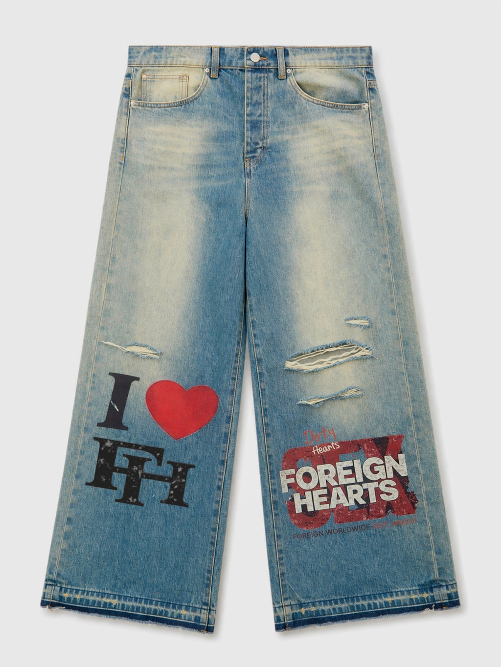 “DIRTY LOVE” DENIM
