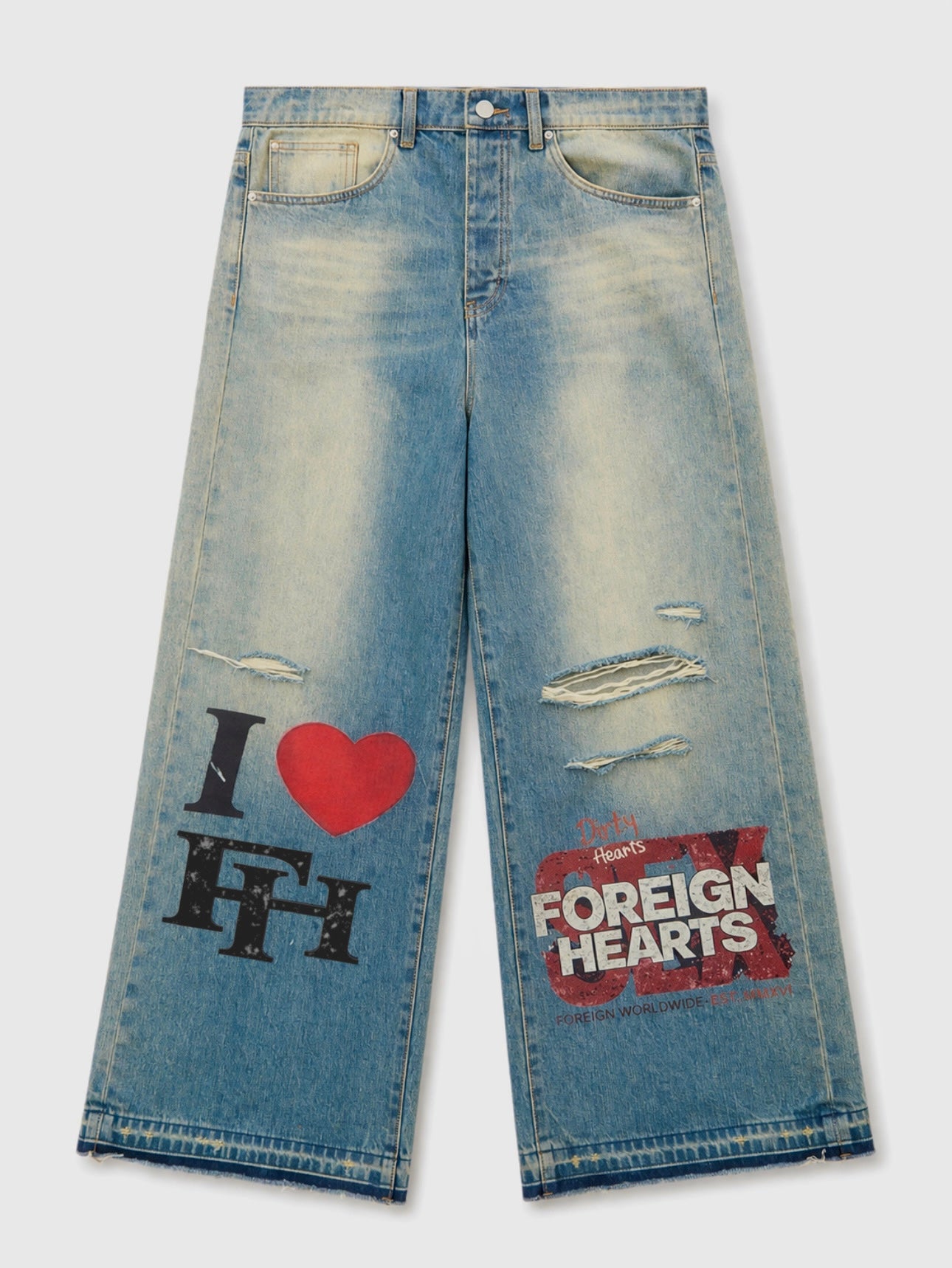 “DIRTY LOVE” DENIM